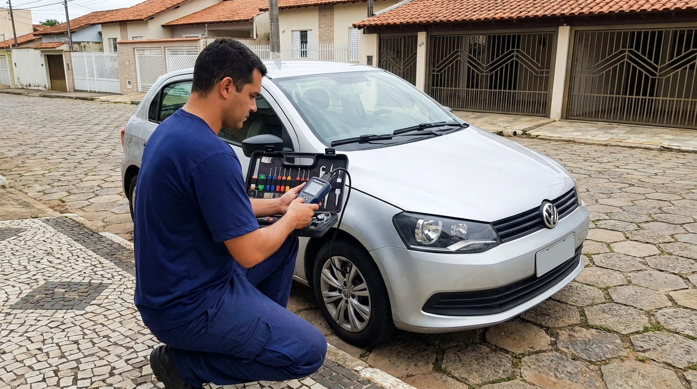 Chaveiro Automotivo profissional na Morada dos Pássaros, Aparecida de Goiânia‑GO