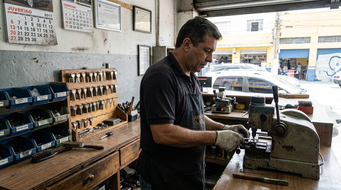 Confecção de Chave Automotiva perto de mim no Setor Tocantins, Aparecida de Goiânia‑GO