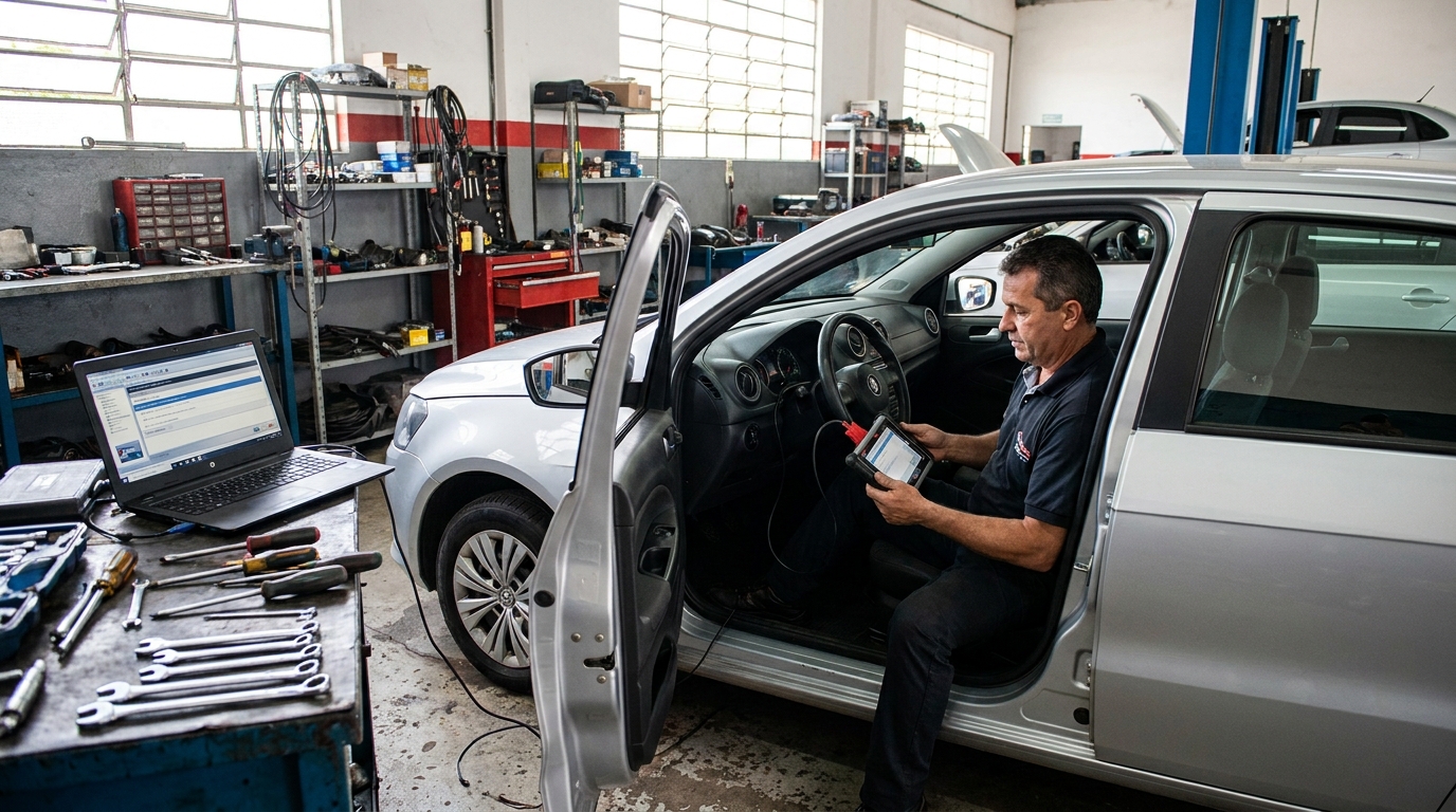 Reset de Airbag 24 horas no Parque Floresta, Aparecida de Goiânia‑GO