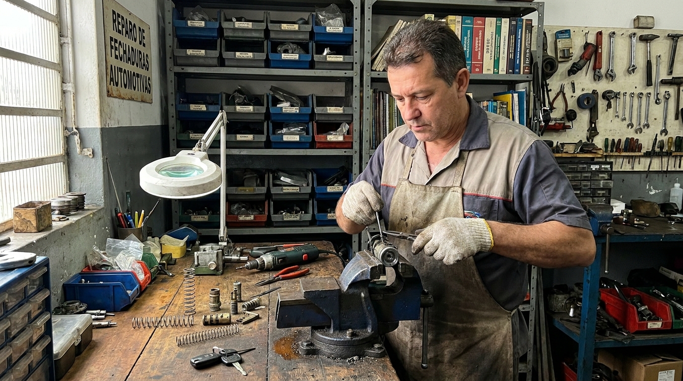 Troca de Segredo do Miolo da Porta 24 horas no Parque Karajá, Aparecida de Goiânia‑GO