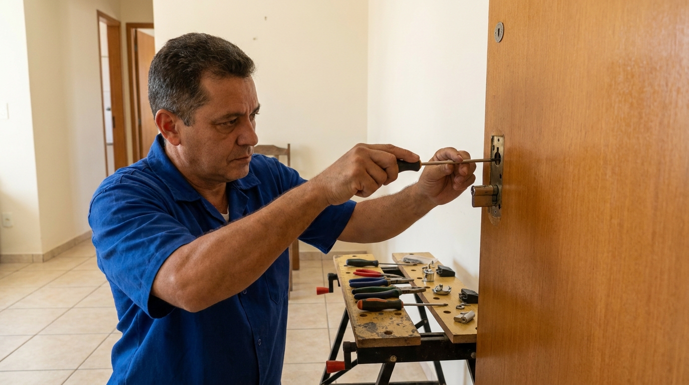 Troca de Segredo Residencial 24 horas em Nova Cidade, Aparecida de Goiânia‑GO